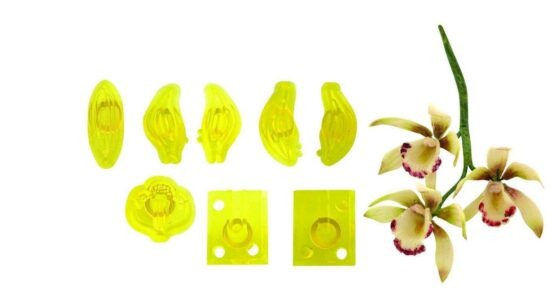 Vykrajovátka 8ks – malá orchidej