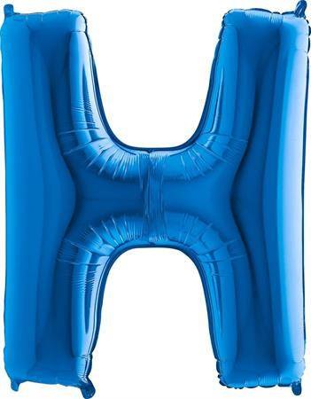 Nafukovací balónek písmeno H modré 102