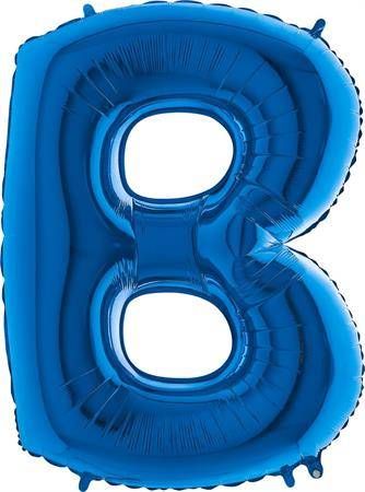 Nafukovací balónek písmeno B modré 102
