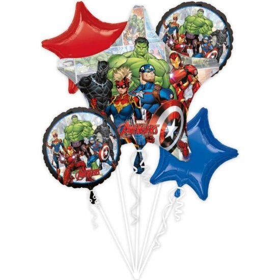 Fóliové balónky sada 5ks Avengers
