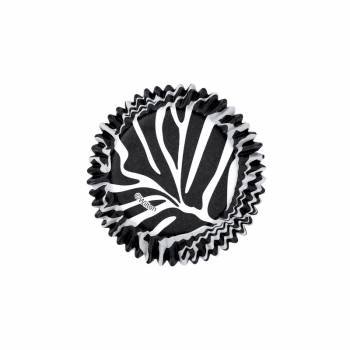 Barevné košíčky Zebra 36 ks