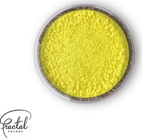 Jedlá prachová barva Fractal - Lemon