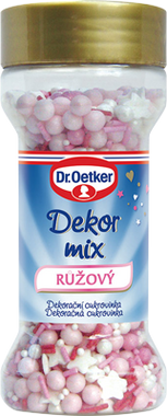 Dr. Oetker Dekor mix růžový