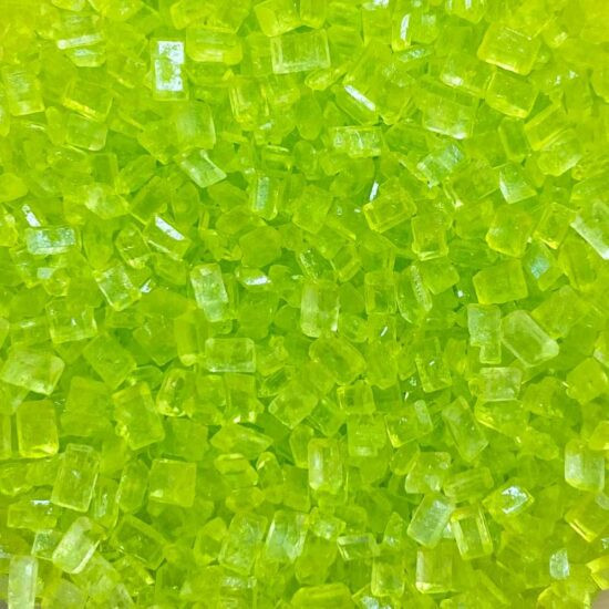 Cukrové krystalky 80g lime
