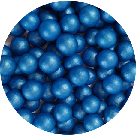 Cukrové perličky modré 60g -