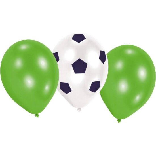 Latexové balónky na fotbalovou párty 6ks