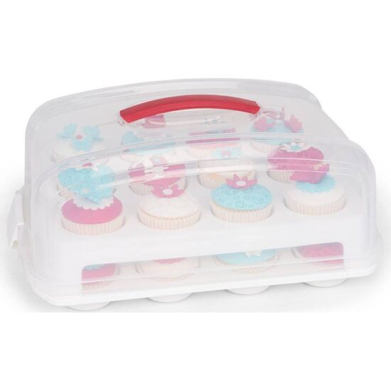 Plastový box na 24kusů cupcakes