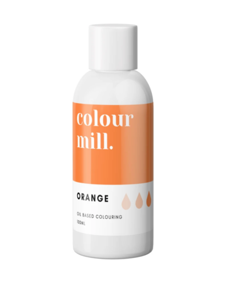 Olejová barva 100ml vysoce koncentrovaná oranžová