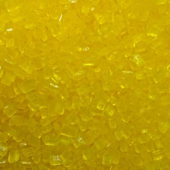 Cukrové krystalky 80g yellow
