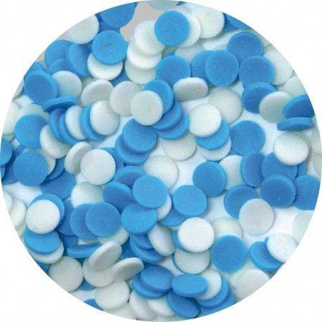 Cukrové konfety modro bílé 40g