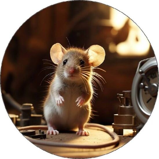 Jedlý papír zvědavá myš