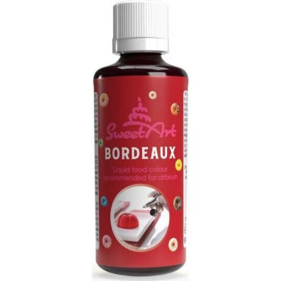 SweetArt airbrush barva tekutá Bordeaux