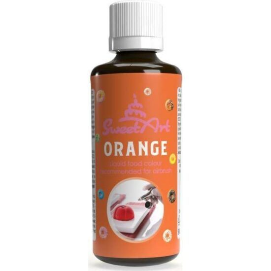 SweetArt airbrush barva tekutá Orange