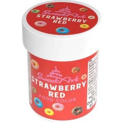SweetArt gelová barva Strawberry Red