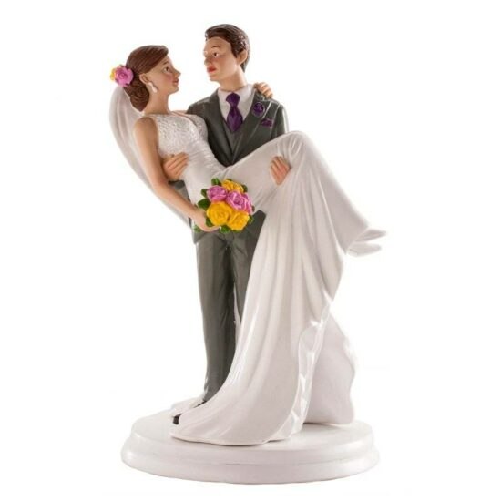 Svatební figurka na dort 20cm žena v