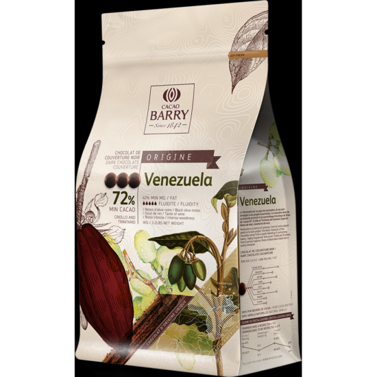 Cacao Barry Origin čokoláda VENEZUELA hořká