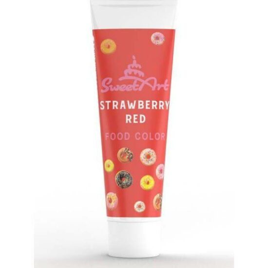 SweetArt gelová barva tuba Strawberry
