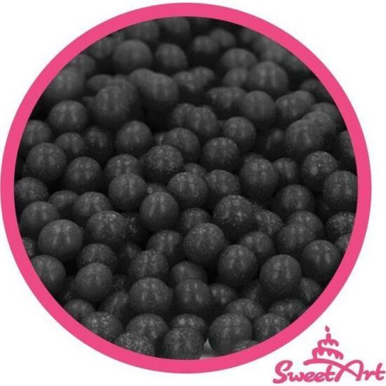 SweetArt cukrové perly černé 5