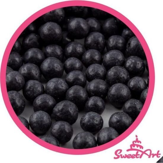 SweetArt cukrové perly černé 7