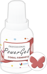 Food Colours gelová barva PowerGel Coral