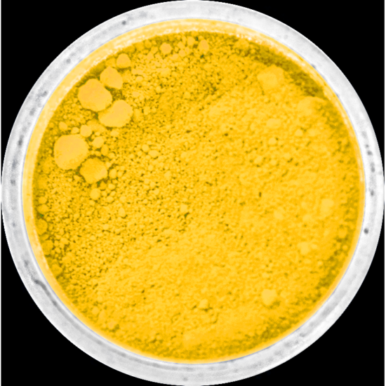 Prachová barva 5g natural yellow -