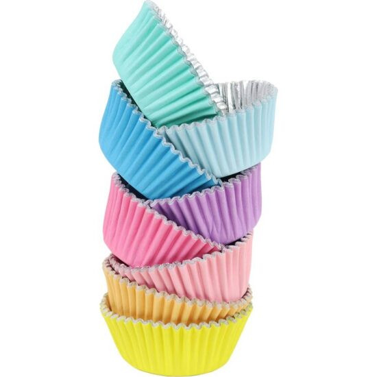 Košíčky na cupcake barevné 100ks