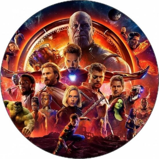 Jedlý papír Avengers: Infinity war