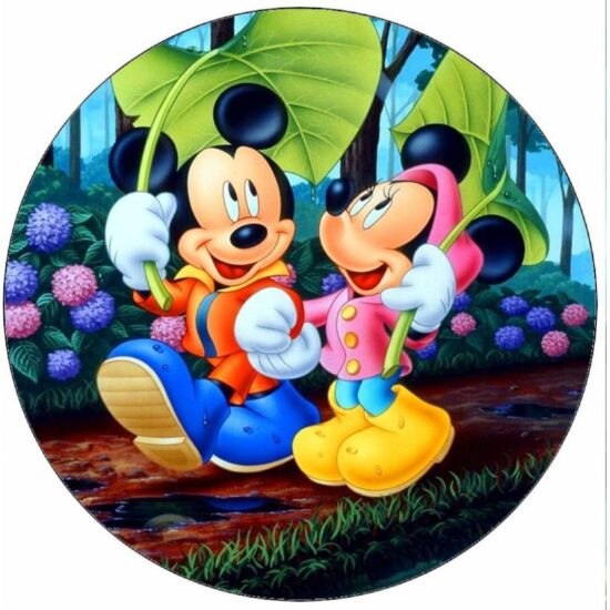 Jedlý papír Mickey a Minnie