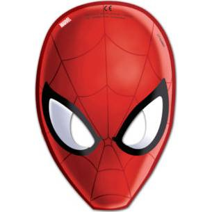 Papírová maska 6ks Spiderman