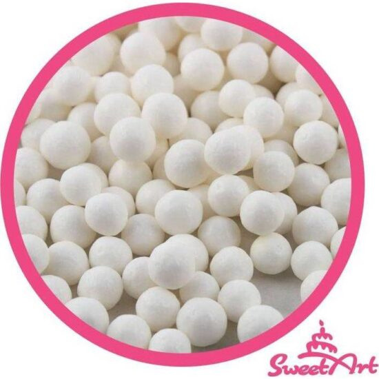 SweetArt cukrové perly bílé 7