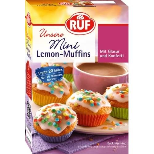 Směs na mini citronové muffiny